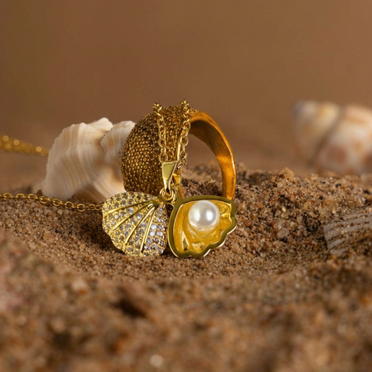 Sea Shell with Pearl