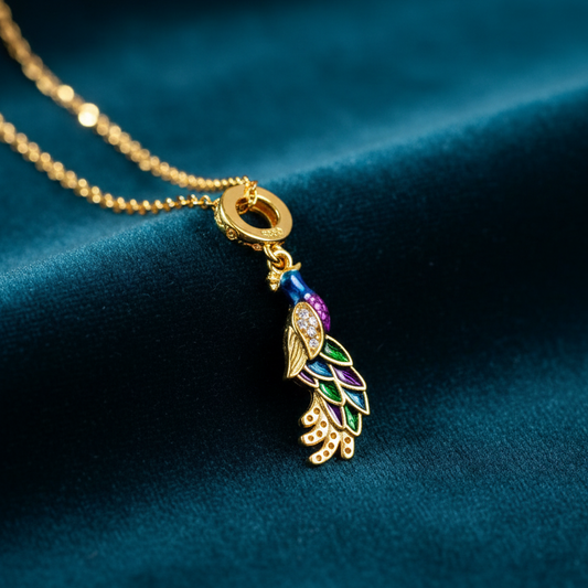 Peacock Necklace