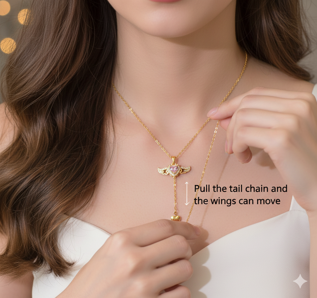 Angel Wings with Heart