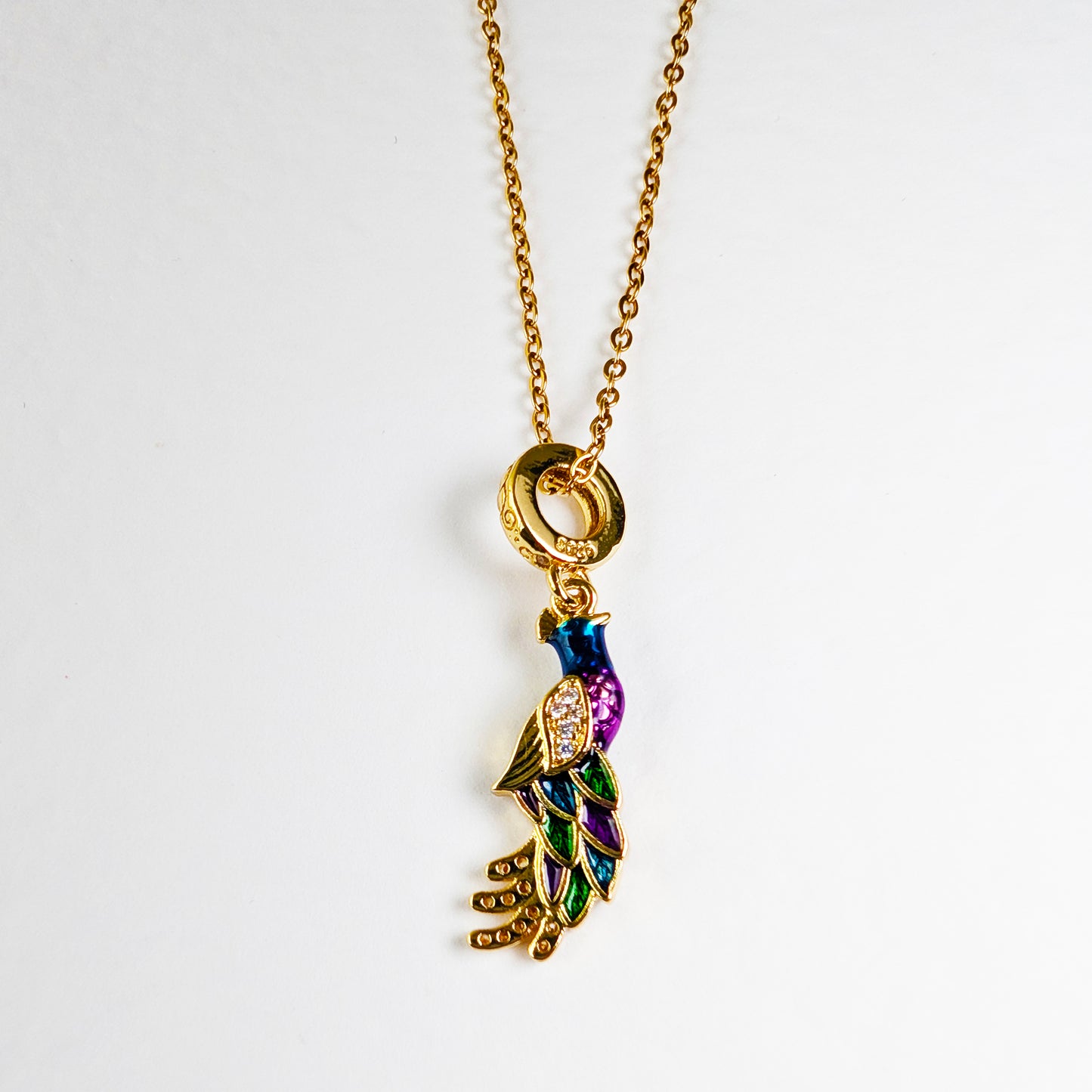 Peacock Necklace