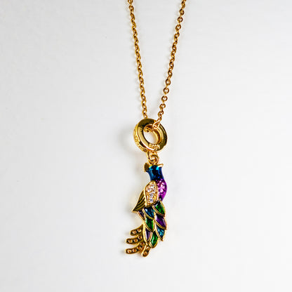 Peacock Necklace