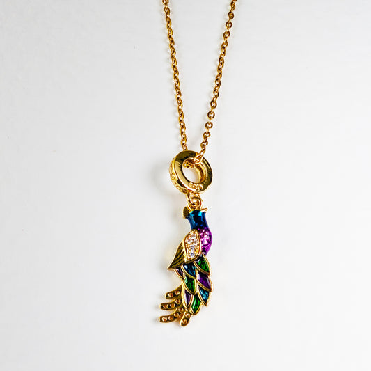 Peacock Necklace