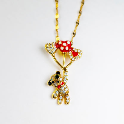 Teddy with Love Balloon