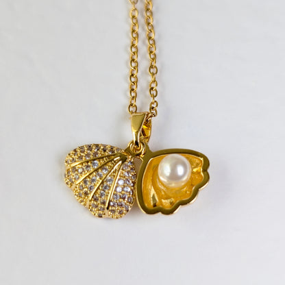 Sea Shell with Pearl
